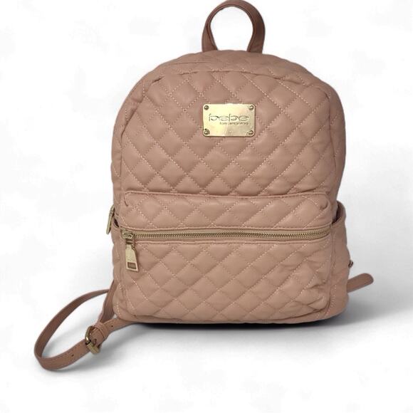 Bebe Handbags - Bebe NWOT Pink Backpack Danielle Barbiecore Bag  Balletcore Purse